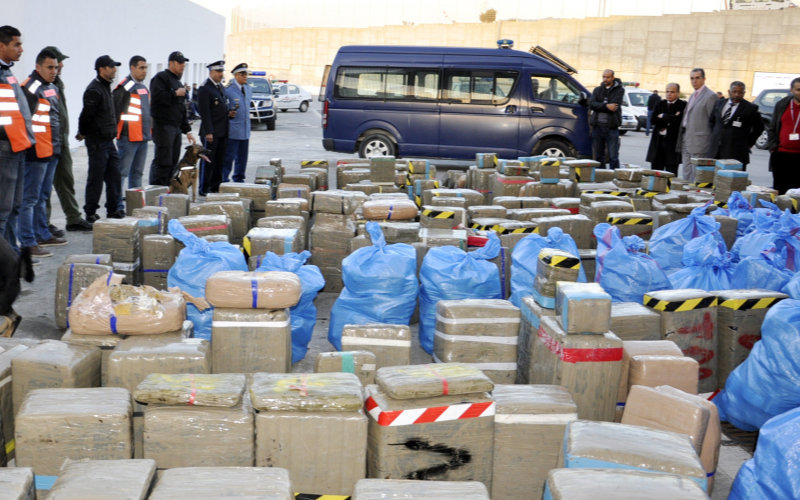 Maroc près de 9 tonnes de drogue saisies dans la région de Ouezzane