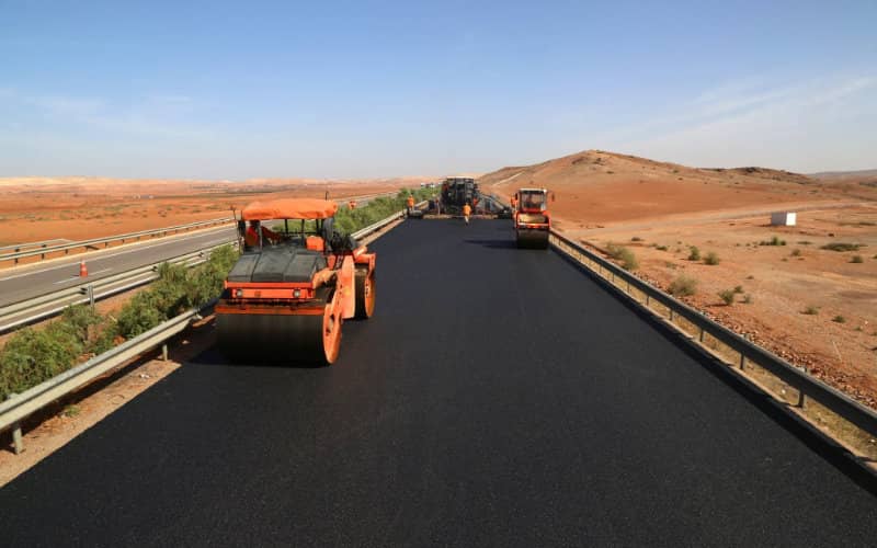 Les Travaux De L Autoroute Nador Guercif Lanc S