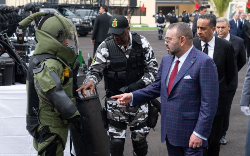 Maroc  le nouvel institut de formation de la police en vidéo