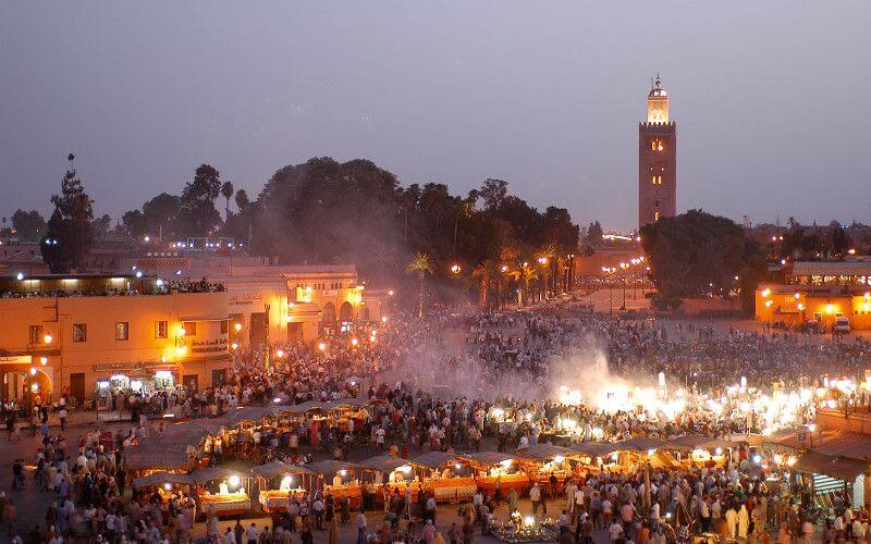 Marrakech Jamaa El Fna A L Un Des Plus Beaux Souks Du Monde Arabe