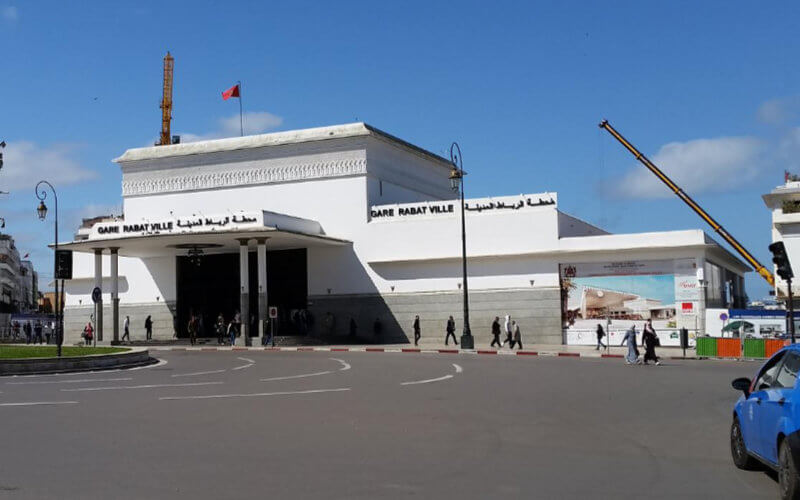 Alerte: La Gare de Rabat Ville fermée 