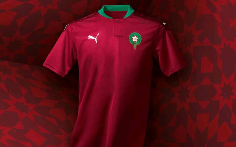 Puma dévoile les prix des nouveaux maillots du Maroc