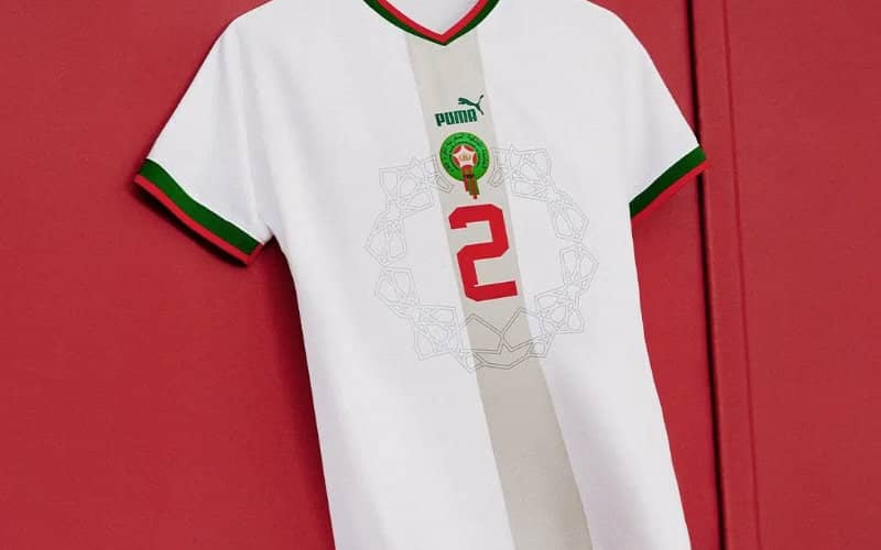 Maillot de football Maroc Can 2022 Maroc T-Shirt : : Mode