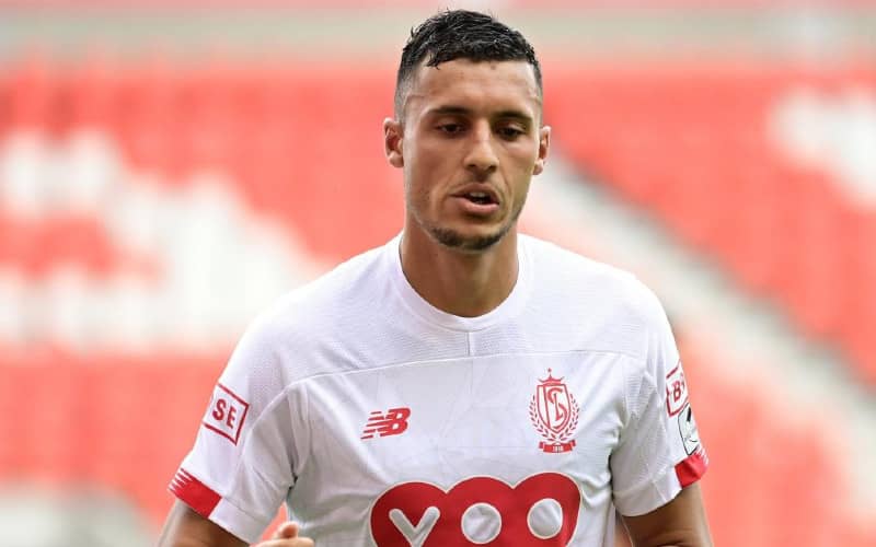 Selim Amallah scores as 10-man Anderlecht hold Standard Liege